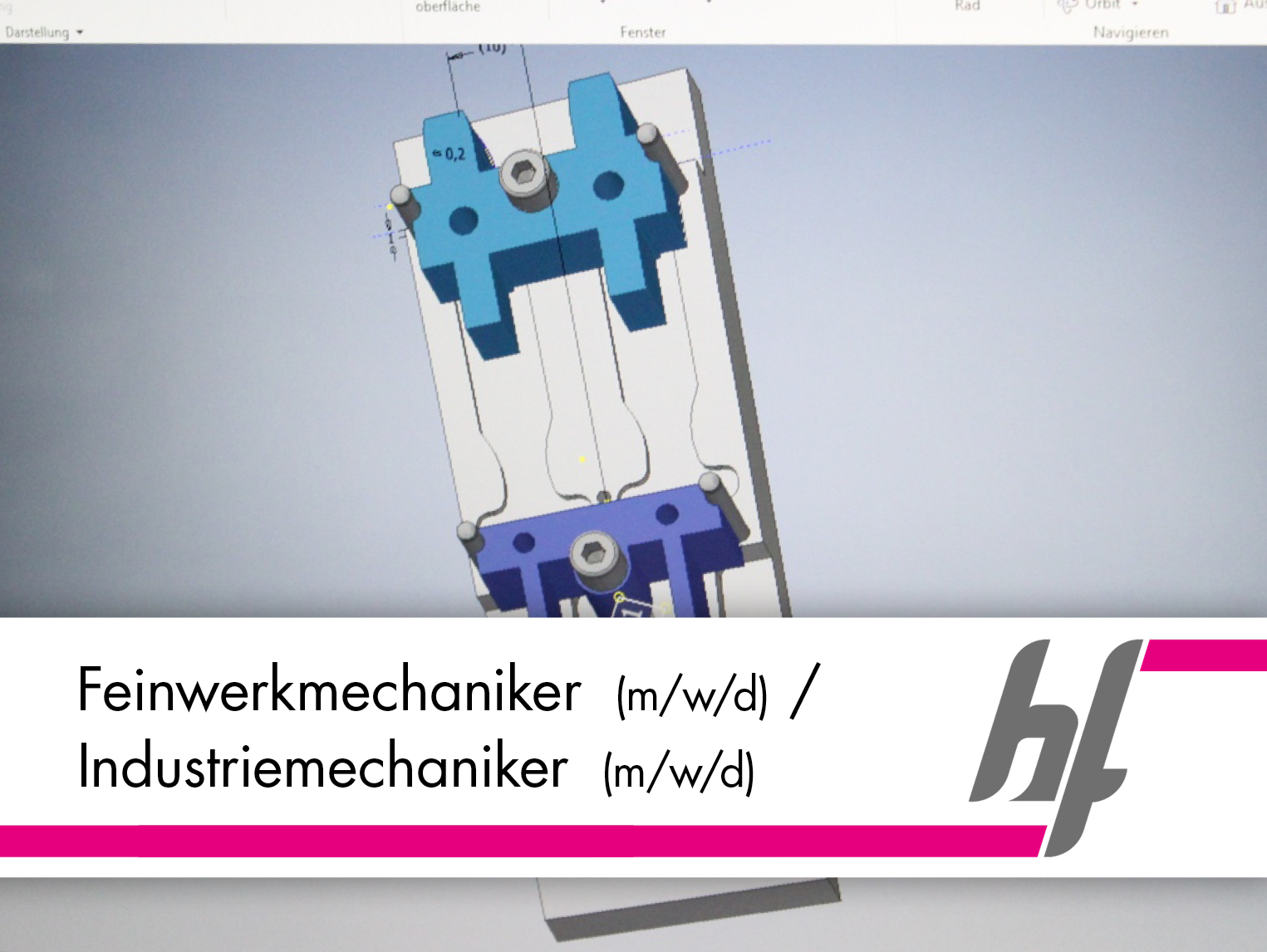 Wir suchen eine/n Feinwerkmechaniker bzw. Industriemechaniker (m/w/d) 